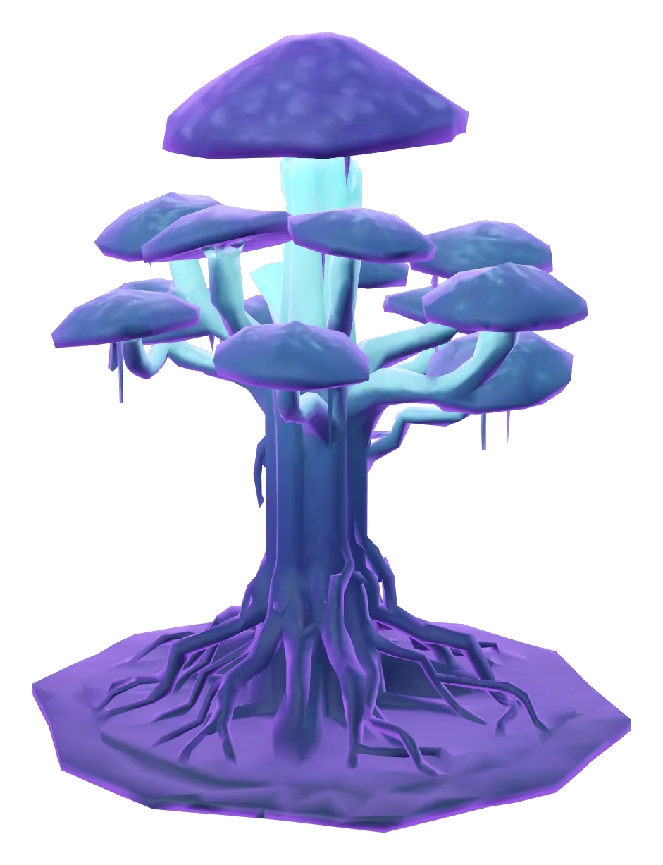 Stage 5 of the Mycelial Spire: the Crowned World-Tree